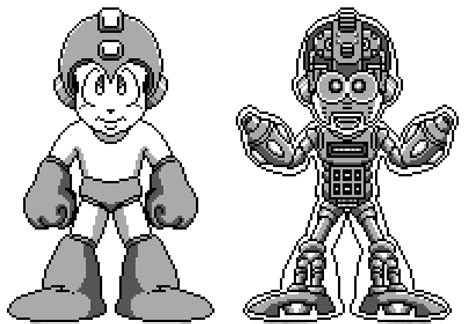 I Was Curious What Would Happen If I Mirrored The Weapon Get Mega Man