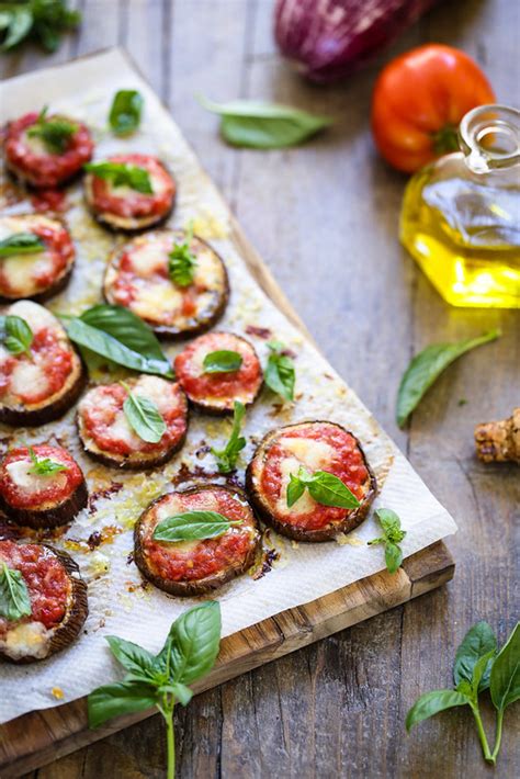 Pizza d aubergines sans pâte Recette italienne