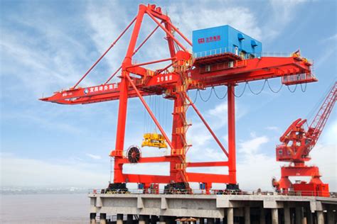 Port And Container Crane