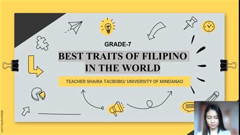 Best Traits Of Filipino In The World 3rd Demo Youtube