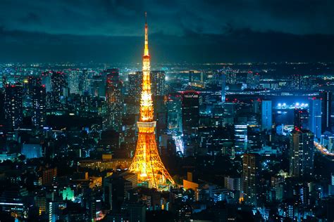 Tokyo Tower Shining At Night Offbeat Japan Alternative Japan Guide