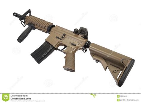 M4 Special Forces Rifle Stock Image Image Of Optical 58028267