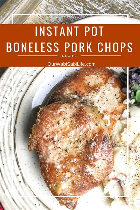 Smothered pork chops are a classic american dish that is easy to make and full of delicious flavor. Instant Pot Boneless Pork Chops | Recipe | Pork chops ...