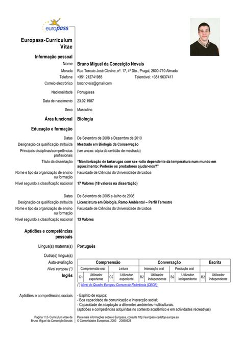 Europass Curriculum Vitae