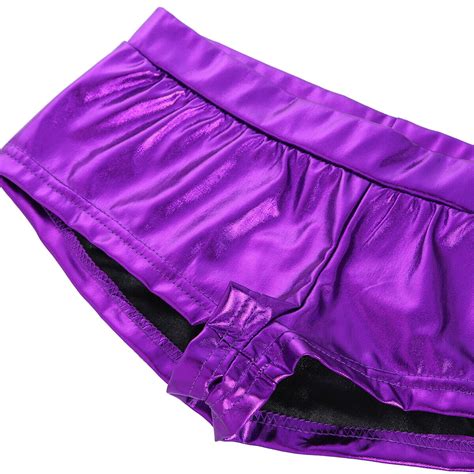 women wet look hot pants shiny metallic booty shorts rave dance panties clubwear ebay