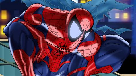 Red Spiderman Artwork 4k Wallpaperhd Superheroes Wallpapers4k