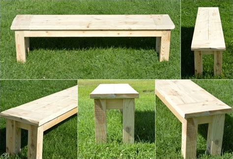 25 Diy Garden Bench Ideas Free Plans For Outdoor Benches Build A