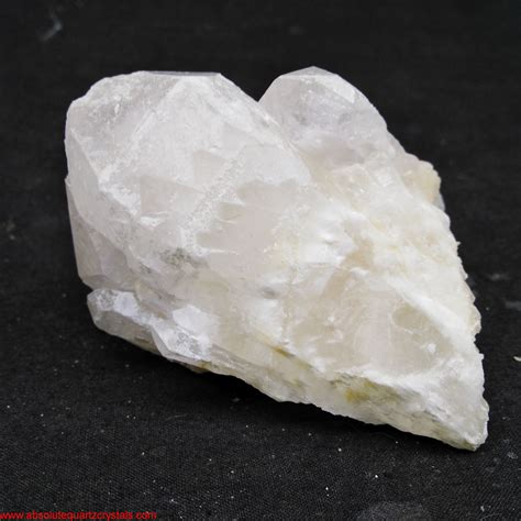Arctic White Quartz Crystal Cluster From Madagascar