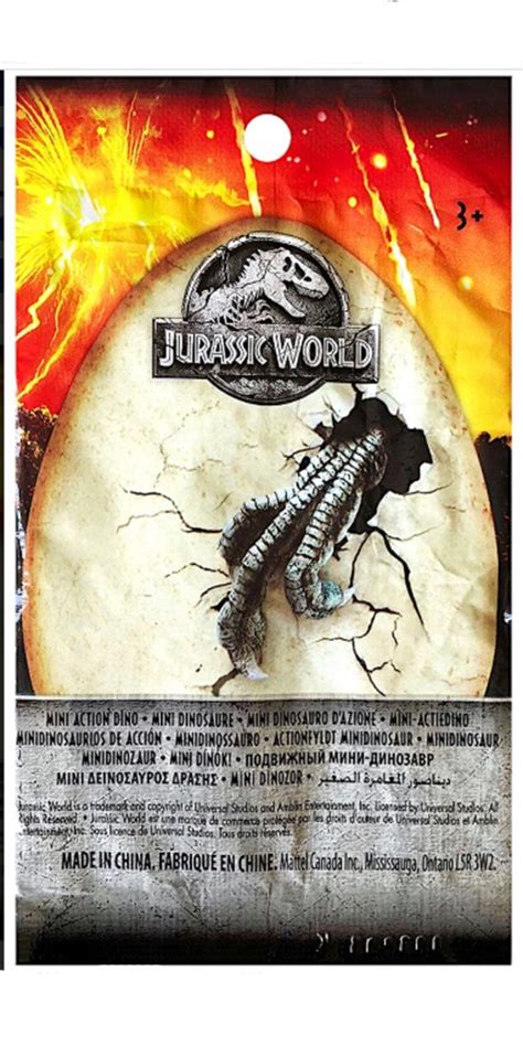 Jurassic World Fallen Kingdom Complete Set Unopened Blind Bags Set Of 12 Identified And