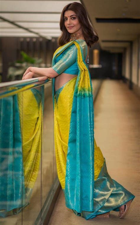 Kajal Agarwal Traditional Photos In Saree Actress Album