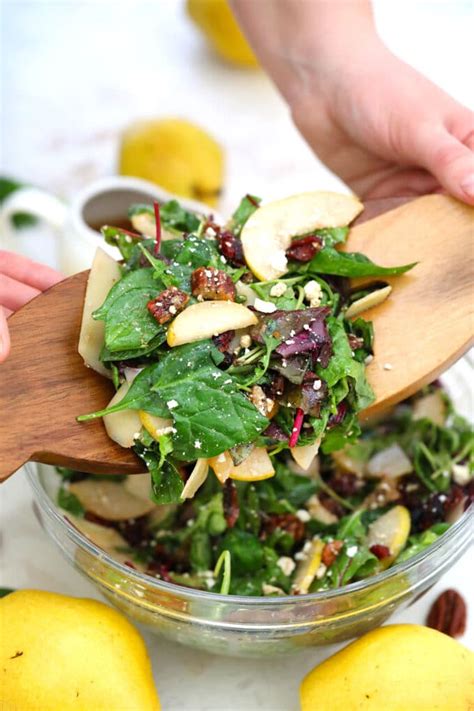Pear Salad Recipe Sweet And Savory Meals