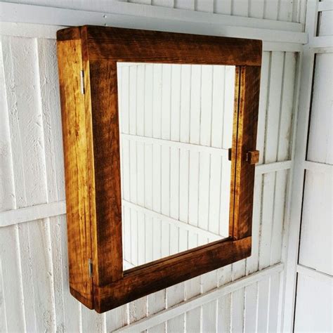 You might discovered another rustic bathroom vanity mirrors better design ideas. Rustic bathroom mirror cabinet | Rustic bathroom mirrors ...