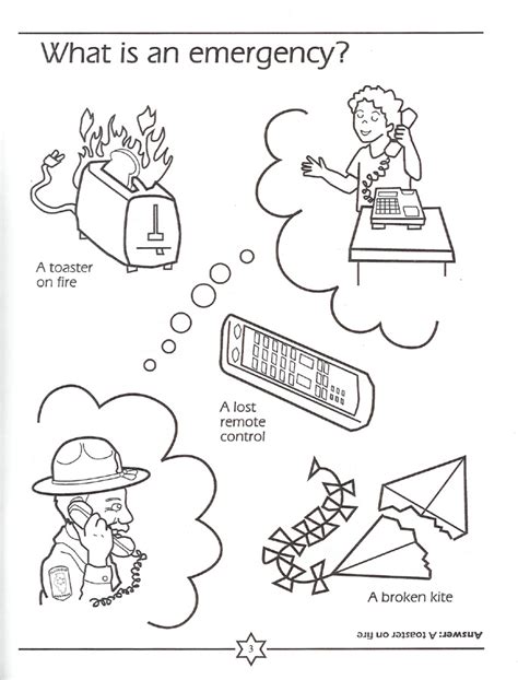 911 Coloring Sheets Coloring Pages
