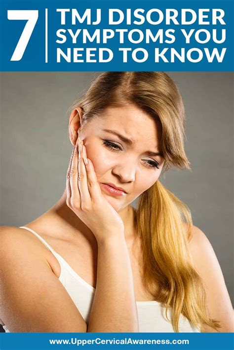 7 Tmj Disorder Symptoms You Need To Know Upper Cervical Awareness