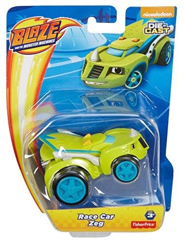 Fisher Price Nickelodeon Blaze The Monster Machines Zeg Race Car Toy
