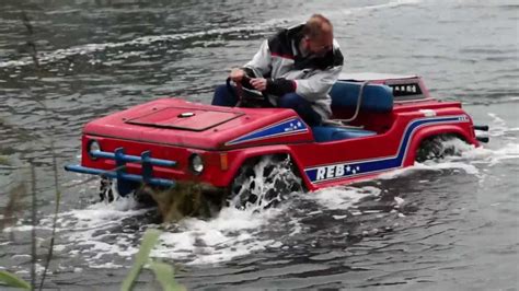 You are in a festive and upbeat mood. Drive a Car on water - YouTube