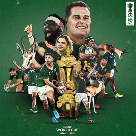 Well Done Bokke On Your Incredible Victory At Rwc Rugby Wallpaper Hot