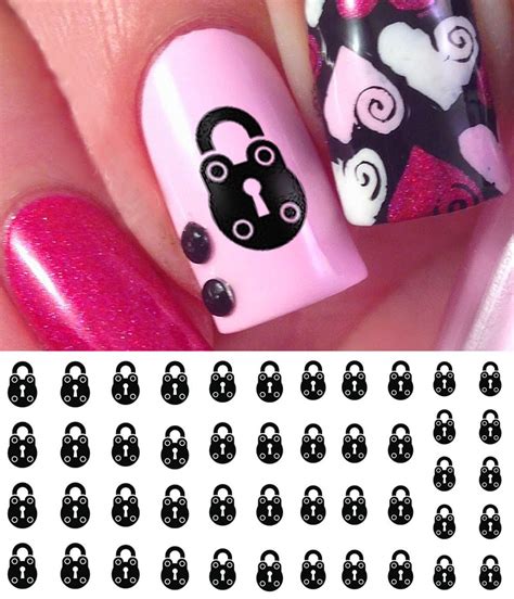Pin By Moon Sugar Decals On Valentines Day Hearts Love Nail Art