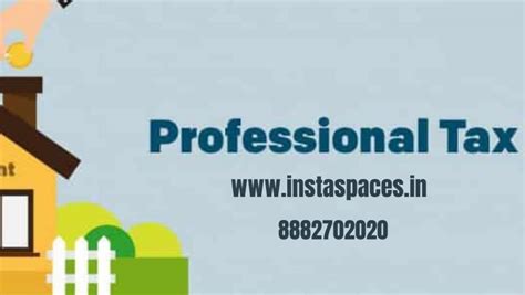 Professional Tax Registration In India What You Need To Know Instaspaces