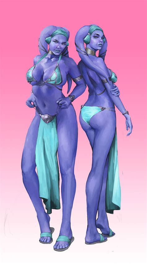 Artstation Twilek Sisters Aj Pratt Star Wars Characters Pictures Star Wars Artwork Star