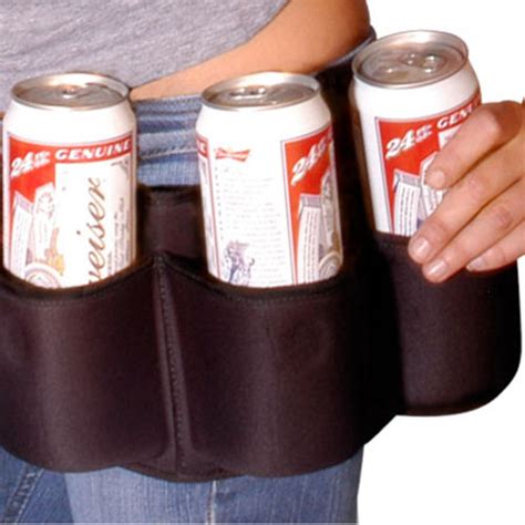 Ultimate Beer Belt Six Can Holster The Green Head