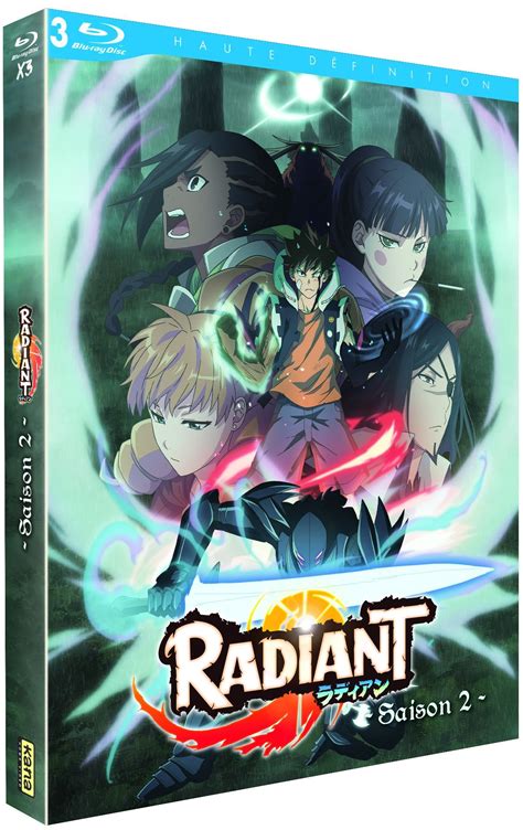 Couvertures Dvd Radiant Intégrale Saison 2 Blu Ray Manga News