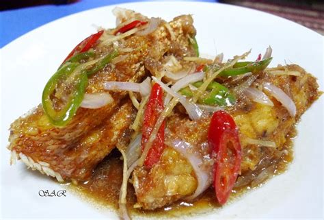 Sup ikan merah memang sedap dan aromanya sangat menyelerakan. Ibu Sham: Ikan Merah masak halia