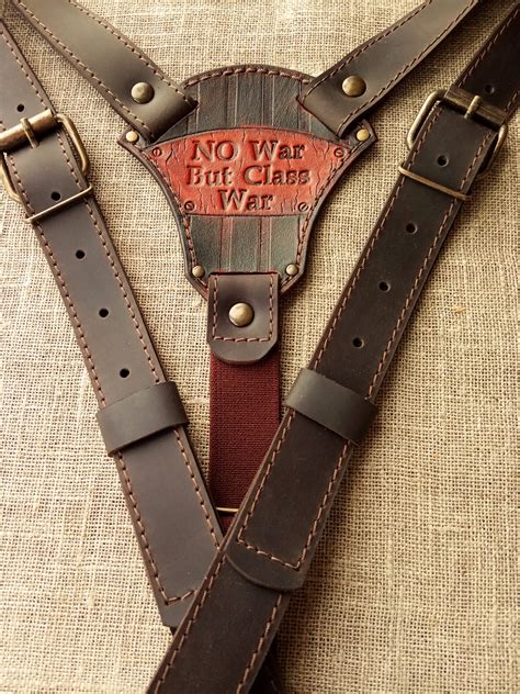 Leather Suspenders Personalized Personalized Ts For Men Etsy Uk