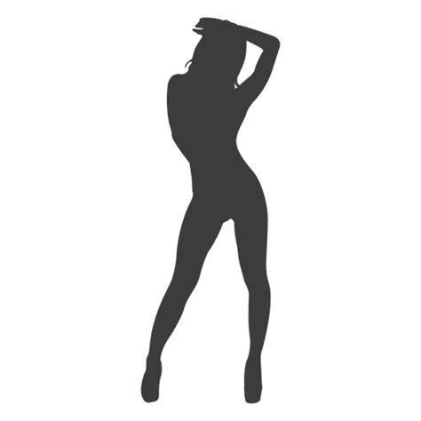 Hot Girl Silhouette Vector At Collection Of Hot Girl