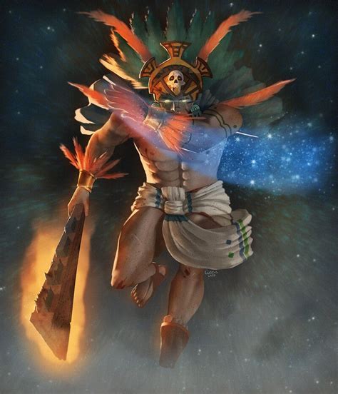 Artstation Cosmic Aztec Warrior Character Design Challenge