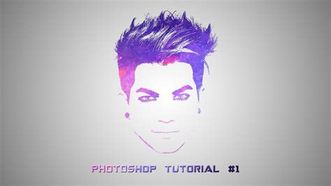 Photoshop Tutorial 1 Galaxy Logo Design From Face Youtube