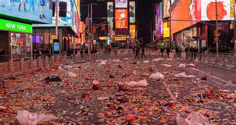 How Long Does It Take Up To Clean Times Square After New Years Eve