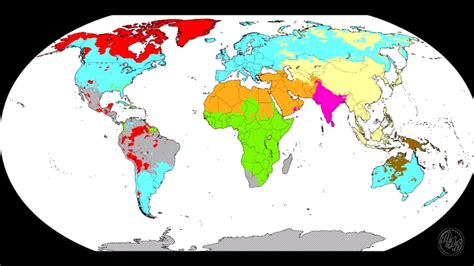 Interesting Ethno Racial Map Of The World Anthroscape