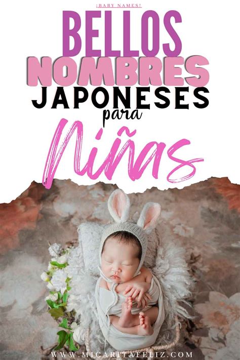 Bellos Nombres Japoneses Niña Niño Con significado