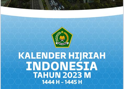 Kalender Hijriyah Indonesia Tahun 2023 M 1444 1445 H Alhabibs Blog