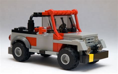 Jurassic World Jeep Lego