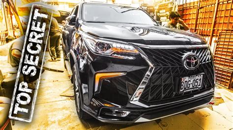 The 2021 toyota fortuner facelift is now in malaysia, and it comes with a host of styling and feature enhancements.toyota safety sense, new 2.8l turbodiesel. TOYOTA FORTUNER 2021 - NEW FRONT LEXUS TYPE - ANTES Y ...