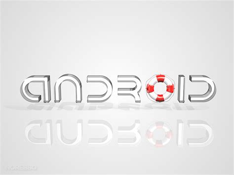 Android Text Logo Illustrations Norebbo