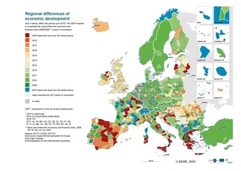 Regional Differences Of Economic Development In European Regions