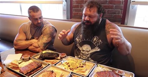 Strongman Robert Oberst Crushes 12 000 Calorie Cheat Meal BarBend