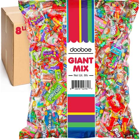 Buy Candy Variety Pack 8 Pounds Bulk Candy Assortment Individually Wrapped Pinata Candies