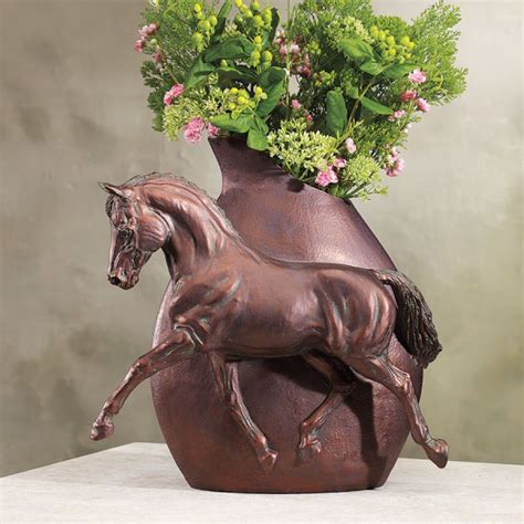 When it has to have a horse on it! Big Trot Vase - Horse Themed Gifts, Clothing, Jewelry and ...