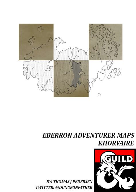 Eberron Adventurer Maps Khorvaire Dungeon Masters Guild