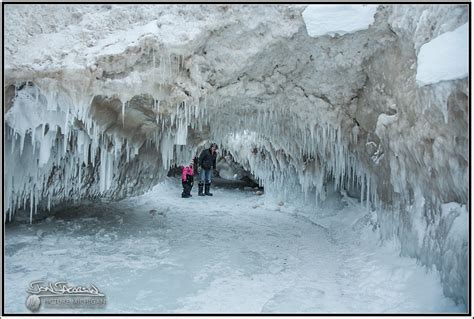 Ice Caves On Lake Michigan Muskegon Picture Michigan