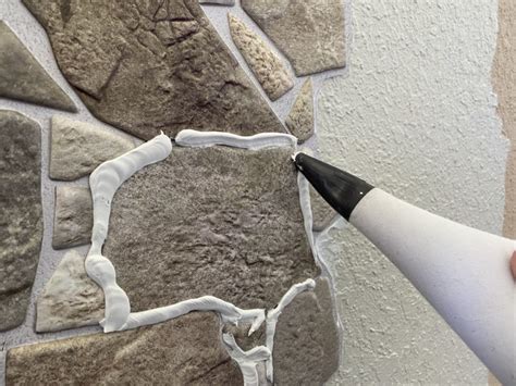 Faux Stone Wall Sawdust 2 Stitches