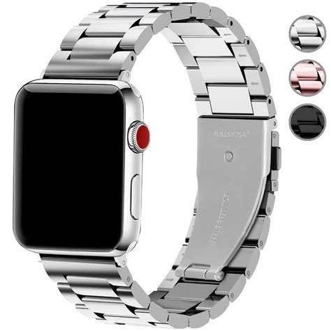 Stainless Steel Apple Watch Bands 44mm 42mm 40mm 38mm Iwatch Strap