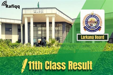 11th Class Result 2022 Bise Larkana Board