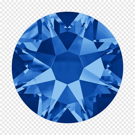 Blue Gemstone Illustration Swarovski Ag Rhinestone Diamond Crystal