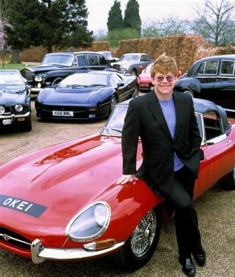 Elton John And His E Type Roadster Jaguar E Type Classic Cars