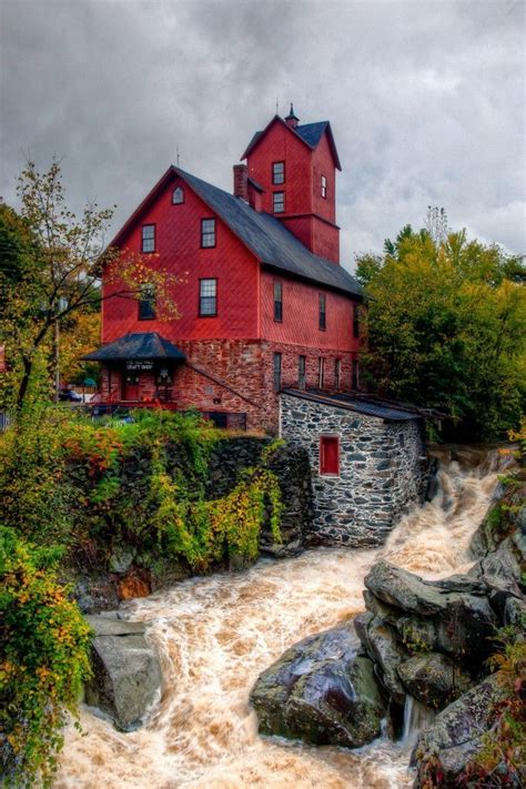 Grist Mill Jericho Vermont The Old Grist Mill In Jerico Vermont In